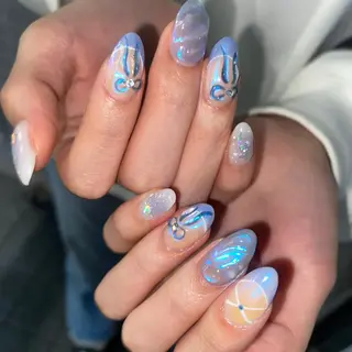 メンズ ネイル akari✨千葉駅 デザイン、メンズ🪐のネイルデザイン
