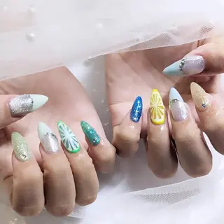 ネイル Lily nail 船橋 yuki🍒のネイルデザイン
