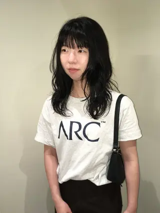 ロング パーマ natsuki /HUIのヘアスタイル