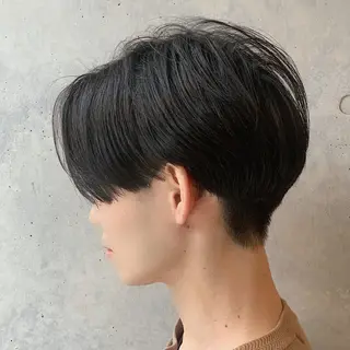 メンズ 前田 菜奈子のヘアスタイル
