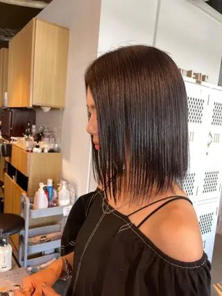 ショート カラー くまざき なな /パーマモデル募集中のヘアスタイル