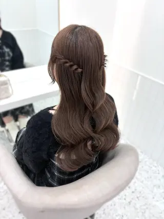 ロング ヘアアレンジ 松村 知佳のヘアスタイル