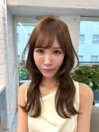 セミロング WATARU/ 韓国風巻き髪のヘアスタイル