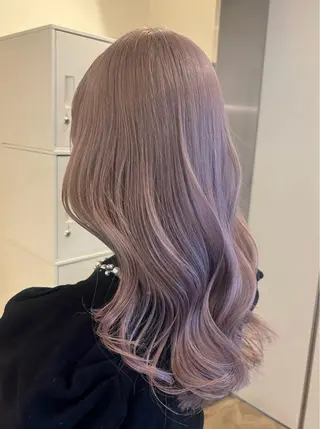 セミロング カラー モデル募集/ yuna🤍🎀のヘアスタイル