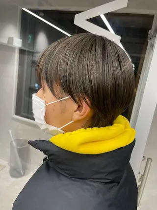 カラー メンズ 千葉 未羽🩶のヘアスタイル