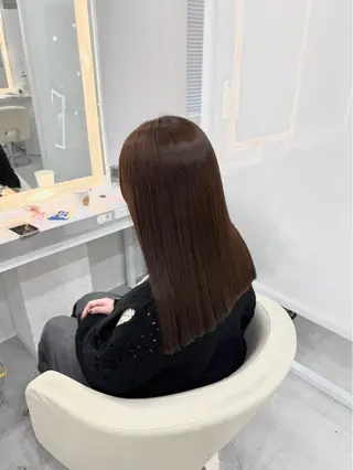 カラー R/🎀 ヘアセット・艶カラーのヘアスタイル
