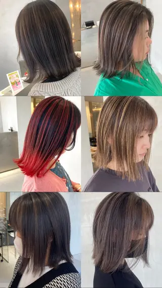 ミディアム 谷合 貴志のヘアスタイル