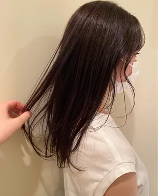 セミロング カラー カットモデル募集中/ 店長/角田真哉のヘアスタイル