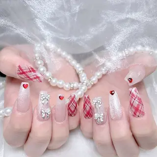 ネイル MoMoA Nail ネイル長さ出し専門店のネイルデザイン