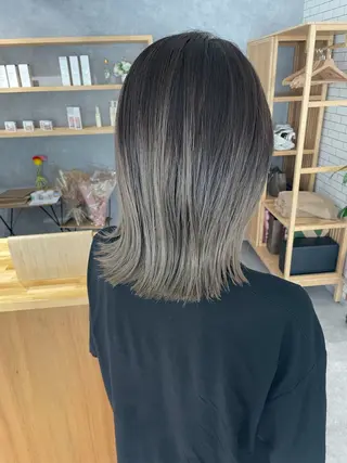 セミロング 中村果鈴 6月予約に空きありのヘアスタイル