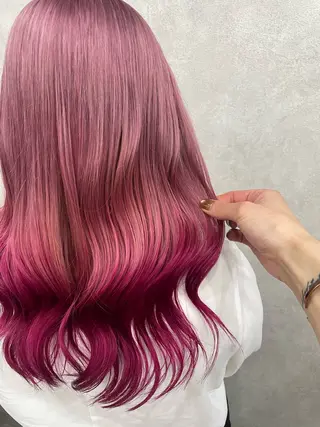 セミロング カラー 【店長】インナー指名 No.1戸塚優思のヘアスタイル