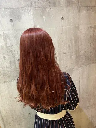 ロング カラー art-Lago 宮司のヘアスタイル