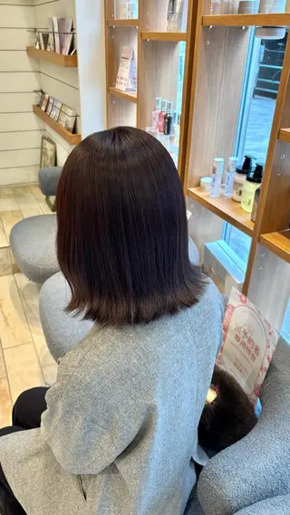 ミディアム 🍑momoka🤍 ／甘めガーリー🩰のヘアスタイル