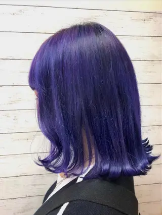 セミロング カラー 韓国ヘア🤍髪質改善 🇰🇷AKANEのヘアスタイル