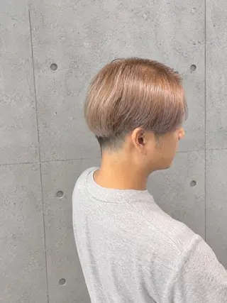 ショート 推し活カラー/ アレンジ🩵ayaのヘアスタイル