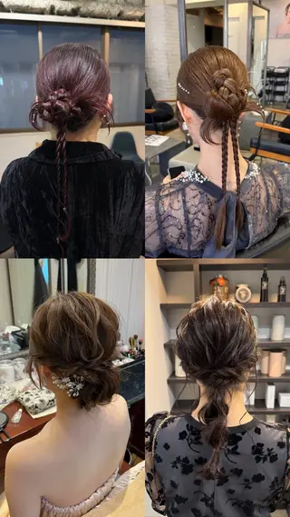 ヘアアレンジ 【韓国風くびれヘア】 joule小木曽輝のヘアスタイル