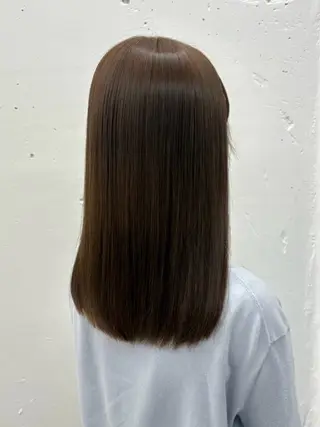 カラー 野内 柚那のヘアスタイル