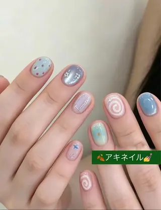 ネイル 秋 Nailsのネイルデザイン