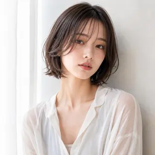 ショート loa¦信谷夢叶¦ カットモデル¦まつ毛のマツエク・マツパデザイン