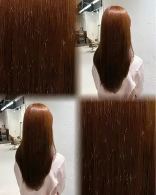 ロング suzuna/暖色 カラー💞/スパのヘアスタイル