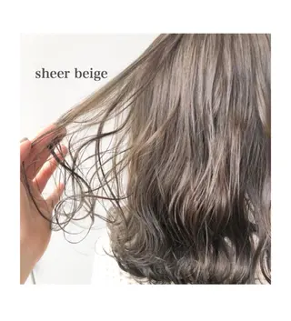 ミディアム カラー パーマ ヘアアレンジ メンズ キッズ ネイル マツエク・マツパ 当日予約⭕️ Rene’のヘアスタイル