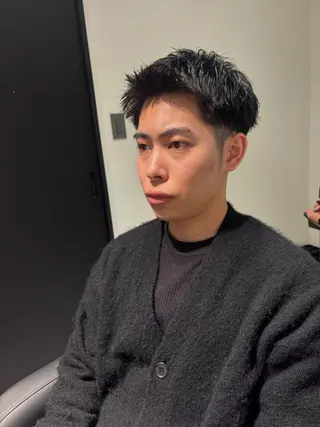 ショート one by the ect佐々木輝人✨のヘアスタイル