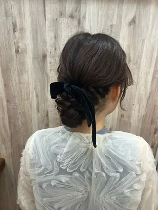 ヘアアレンジ ヘアメイクネイリスト hidemi中目黒のヘアスタイル