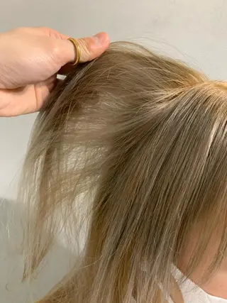 ミディアム カラー パーマ ボブパーマコテ巻き風 パーマNo1深江秀平のヘアスタイル