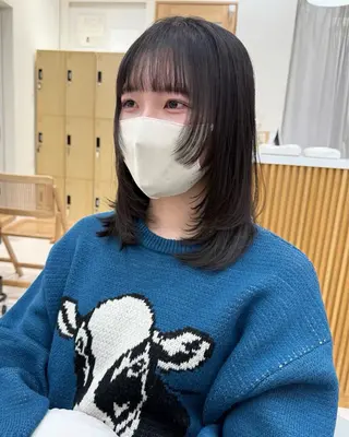 ミディアム Fumina 🤍のヘアスタイル