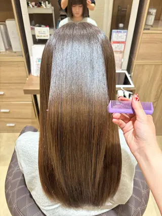 ロング Aimi🎀 浦安/じゅわっと暖色のヘアスタイル
