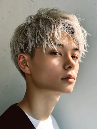 メンズ 髪質改善/レイヤー/ ショート/koshiのヘアスタイル