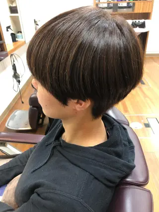 ショート カラー 🏝川津瑛二🧖♀ 極上パーマ&カラー⭕のエステ・リラクイメージ