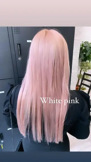 ロング カラー パーマ ヘアアレンジ メンズ キッズ ネイル マツエク・マツパ アイブロウ 🐺ウルフ×ハイトー ン🖤Yukinoのヘアスタイル