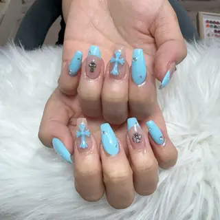 ネイル 🎀nana🫧 ワンホンネイル🎀のネイルデザイン
