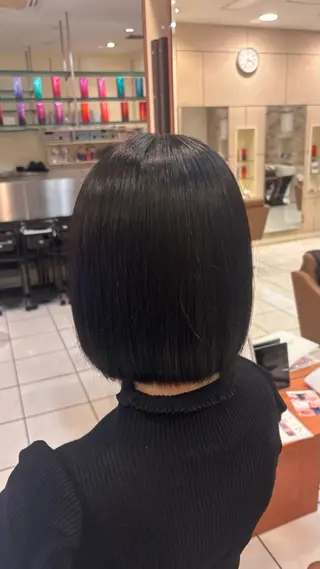 ショート 艶カラー 髪質改善 🍓苺奈のヘアスタイル