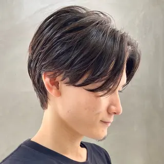 メンズ ひなた/elima 調布/暖色カラーのヘアスタイル