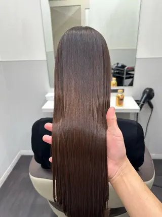 ロング 【美髪矯正 /髪質改善】RINのヘアスタイル