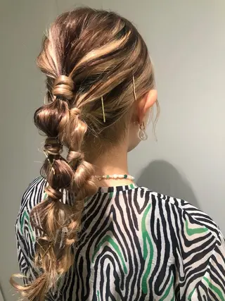 ロング ヘアアレンジ s 。のその他イメージ