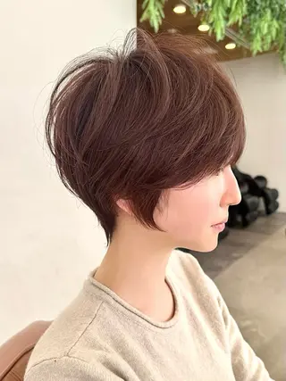 ショート カラー お悩み解決ショート/ 似合わせカット/といのヘアスタイル