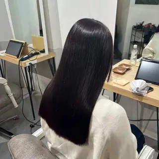 セミロング カラー sayuri/心斎橋 /ハイトーンカラーのヘアスタイル