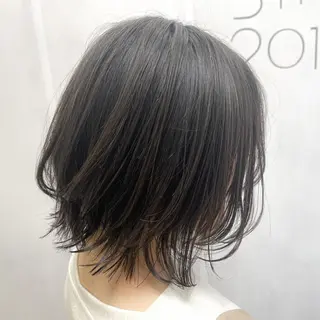 ショート カラー OAK溝の口 𖠋SHINYAのヘアスタイル