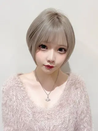 ショート カラー 桐村 健太郎のヘアスタイル