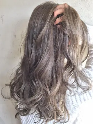 セミロング カラー TAKAHASHI LEAPSのヘアスタイル