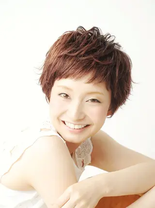 ショート 富岡 俊行のヘアスタイル