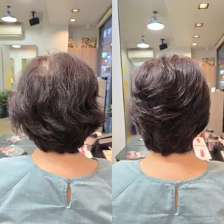 ショート 野村 果音(カノン)のヘアスタイル