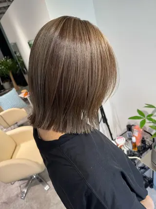 ショート カラー 夜23時まで予約🉑 reverieあきらのヘアスタイル