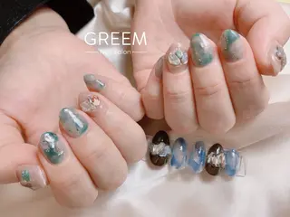 ネイル GREEM グリームのネイルデザイン