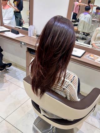 ロング カラー ✨🎃Ash 新杉田🎃✨山本のヘアスタイル