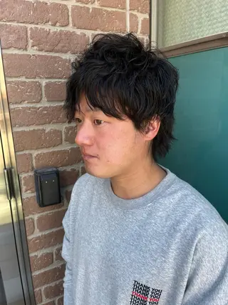 ショート カラー パーマ ヘアアレンジ メンズ キッズ ネイル マツエク・マツパ アイブロウ 久木原 ゆりのヘアスタイル