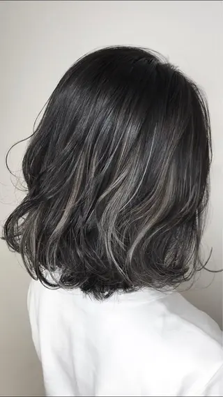 ショート カラー 髪質改善カラー韓国風 レイヤーtudaのヘアスタイル
